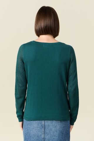 Jersey de algodón orgánico  - Verde