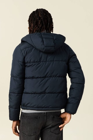 Anorak con capucha  - Azul marino