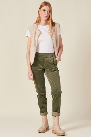 Pantalón de pana - Verde