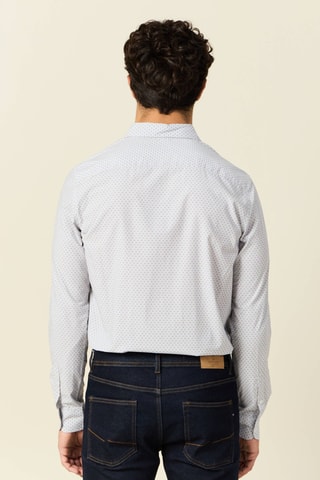 Camisa de algodón orgánico  - Gris