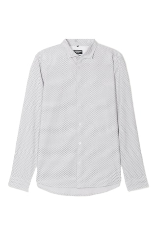 Camisa de algodón orgánico  - Gris