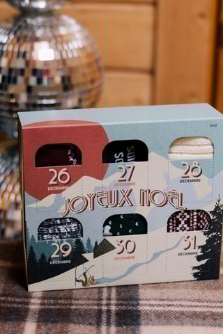 6 pares de calcetines de algodón orgánico  - Multicolor