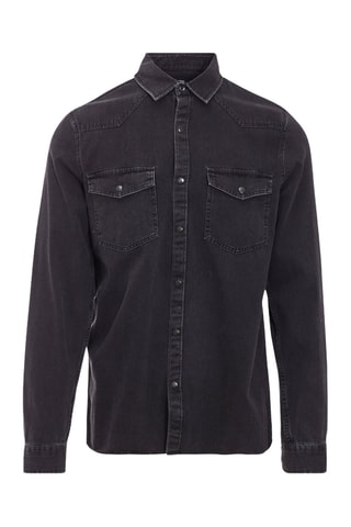 Camisa vaquera  - Negro