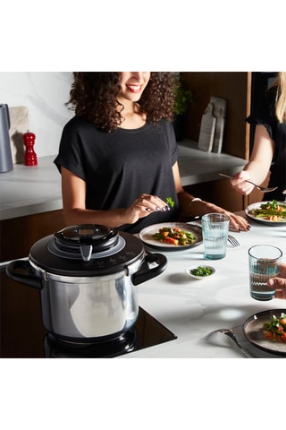 Cocotte-minute en acier inoxydable Clipso+ Chef - 6 l