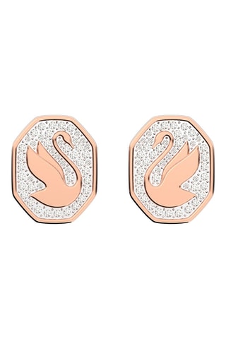 Pendientes con cristales Swarovski Signum - Chapado en oro rosa