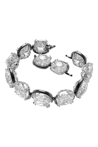 Pulsera con cristales Swarovski Harmonia - Blanco y negro