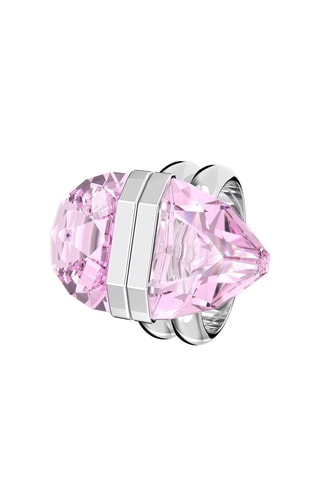 Anillo con cristales Swarovski Lucent - Rosa