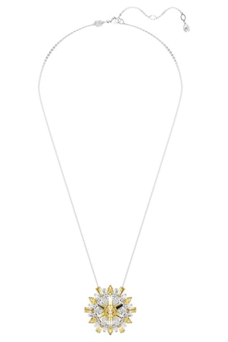 Collar con cristales Swarovski - Blanco