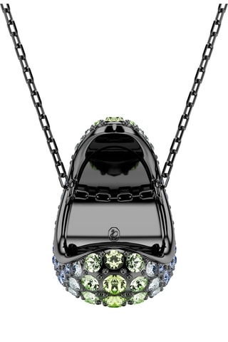 Collar con cristales Swarovski - Verde claro