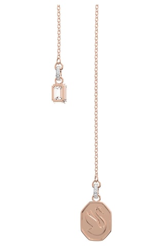 Collar con cristales Swarovski Signum - Chapado en oro rosa