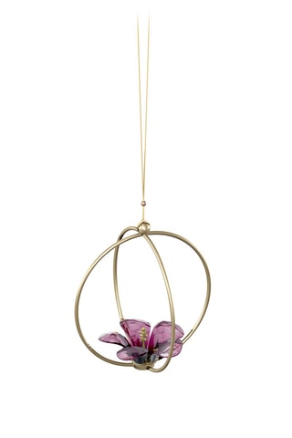 Adorno para colgar con cristales Swarovski - Violeta