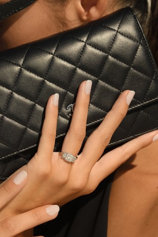 Ring Les Princesses - Witgoud en Diamanten