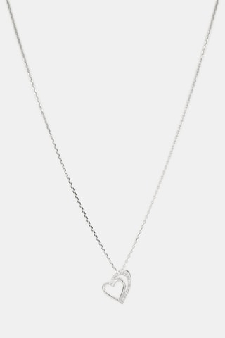 Hanger Two Hearts - Witgoud en Diamant