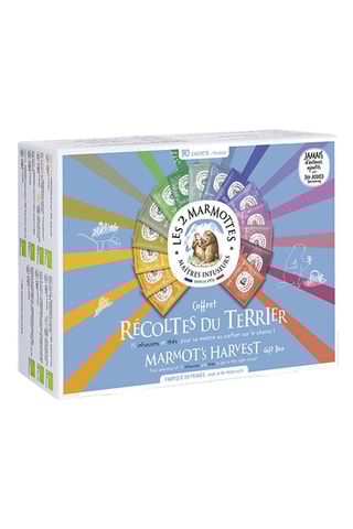 Coffret thés et infusions Récoltes du Terrier - 90 sachets