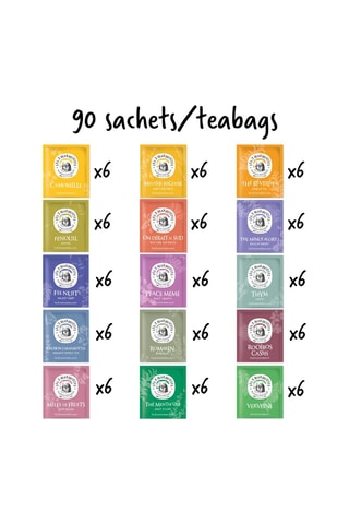 Coffret thés et infusions Récoltes du Terrier - 90 sachets