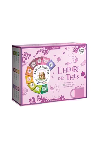Coffret L'Heures des Thés - 75 sachets