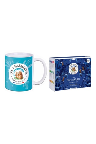 Coffret Découverte de Noël et Mug en céramique