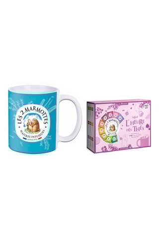 Coffret L'Heures des Thés et Mug en céramique