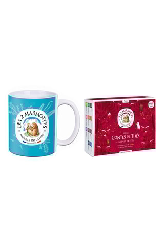 Coffret Contes de Thé et Mug en céramique