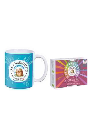 Coffret Au Coin du Feu et Mug en céramique