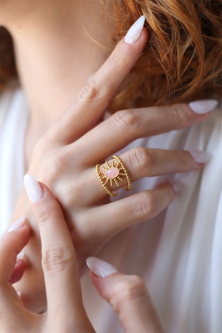 Bague - Pierre de soleil