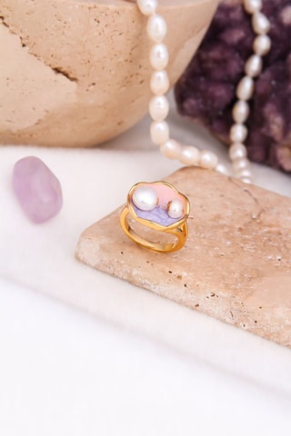 Bague - Perles de culture