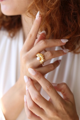 Bague - Perles de culture