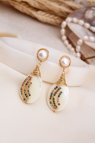 Boucles d'oreille - Zircons 