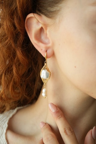Boucles d’oreilles - Perles fines