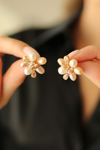 Boucles d’oreilles - Perles de culture