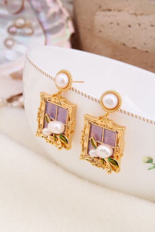 Boucles d’oreilles - Perles de culture