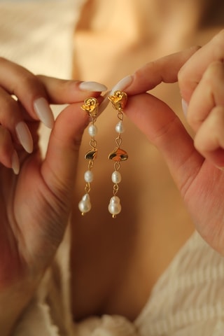 Boucles d’oreilles - Perles de culture