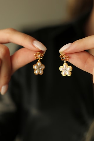 Boucles d'oreilles - Perles de culture