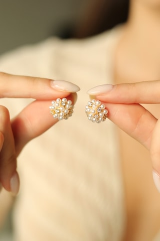 Boucles d'oreilles - Perles de culture