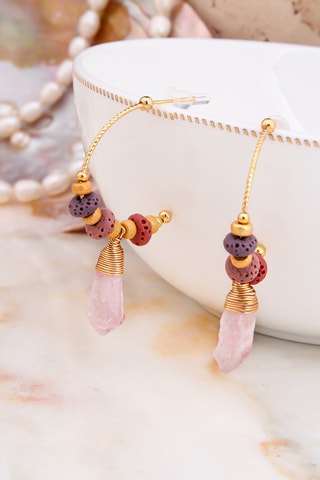 Boucles d'oreilles - Améthystes