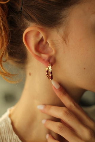 Boucles d’oreilles - Nacre