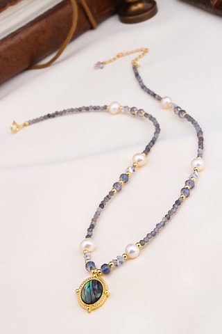 Collier - Nacre et perles de culture