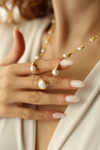 Collier - Perles de culture
