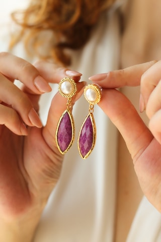 Boucles d’oreilles - Agates