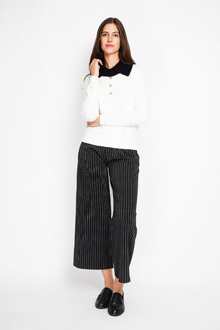 Oversized trui - Wit