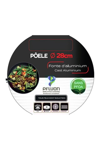 Poêle en fonte d'aluminium - 28 cm