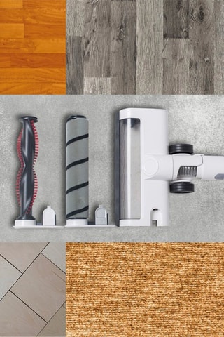 Aspirateur Balai avec station de chargement et de nettoyage