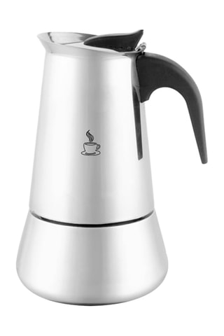 Cafetière italienne en acier inoxydable - 6 tasses