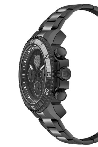Montre en silicone - Chronographe - Noir
