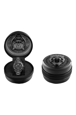 Montre en silicone - Chronographe - Noir