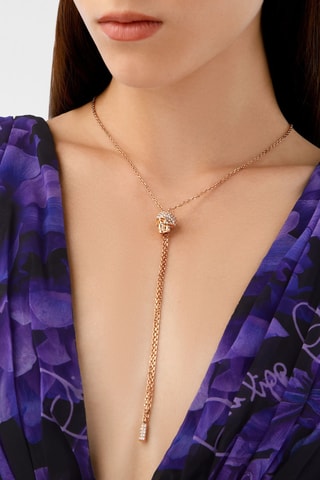 Collier - Doré à l'or rose