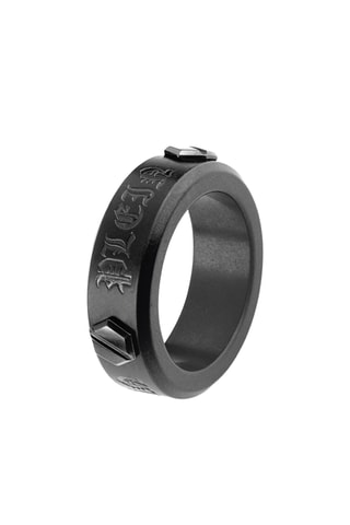 Bague Hexagon - Anthracite - Taille 60