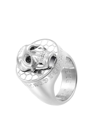 Bague 3D Skull - Argenté - Taille 60