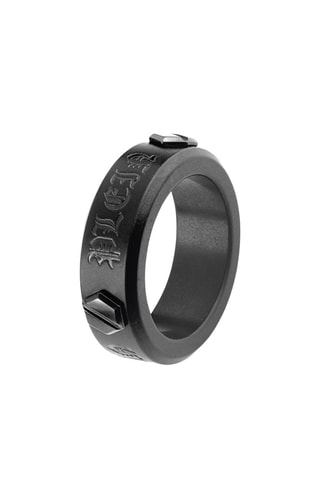 Bague Hexagon - Anthracite - Taille 62