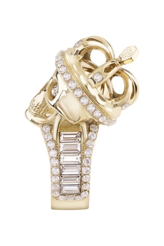 Bague Skull Crown - Doré - Taille 50